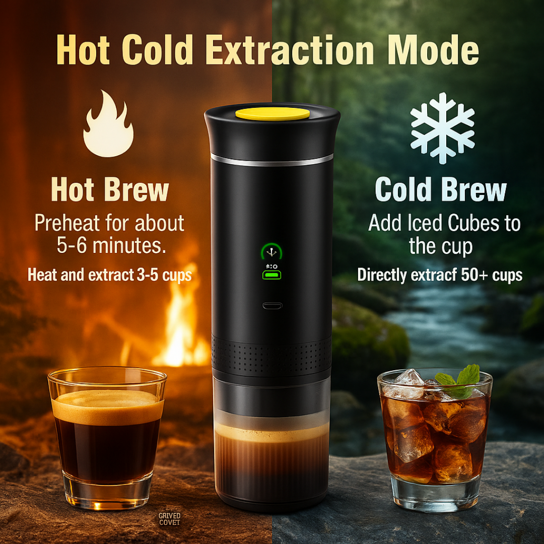 Campresso™  Portable Espresso 3-in-1 Coffee Machine