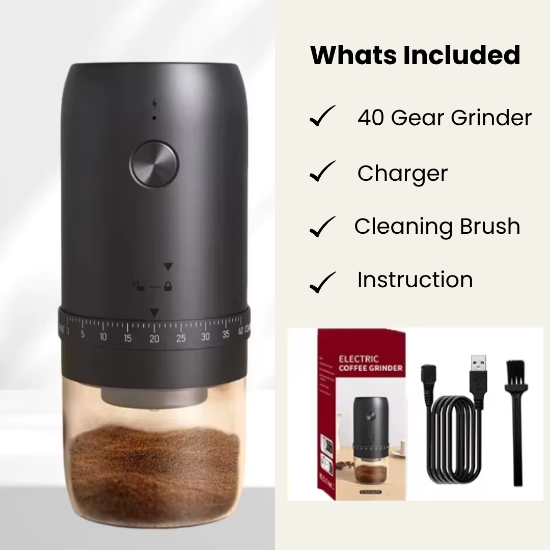 Campresso™ Portable Wireless Coffee Bean Grinder