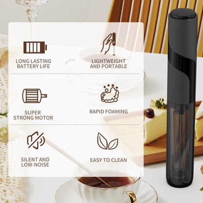 Campresso™ Portable Latte Cappuccino Milk Frothing Wand