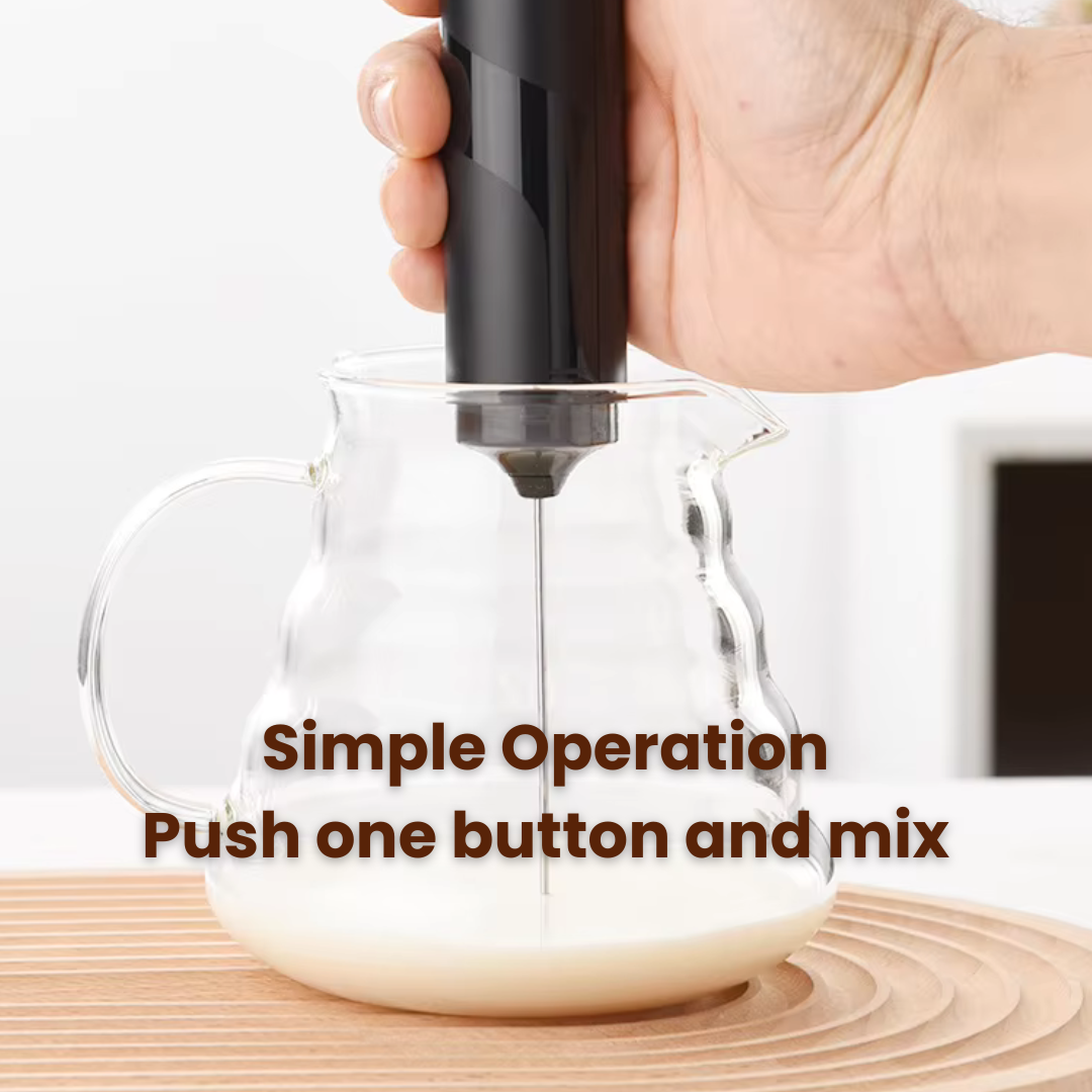 Campresso™ Portable Latte Cappuccino Milk Frothing Wand