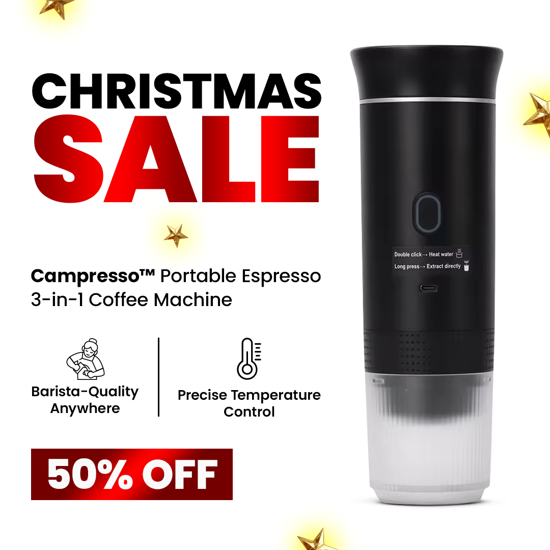 Campresso™  Portable Espresso 3-in-1 Coffee Machine